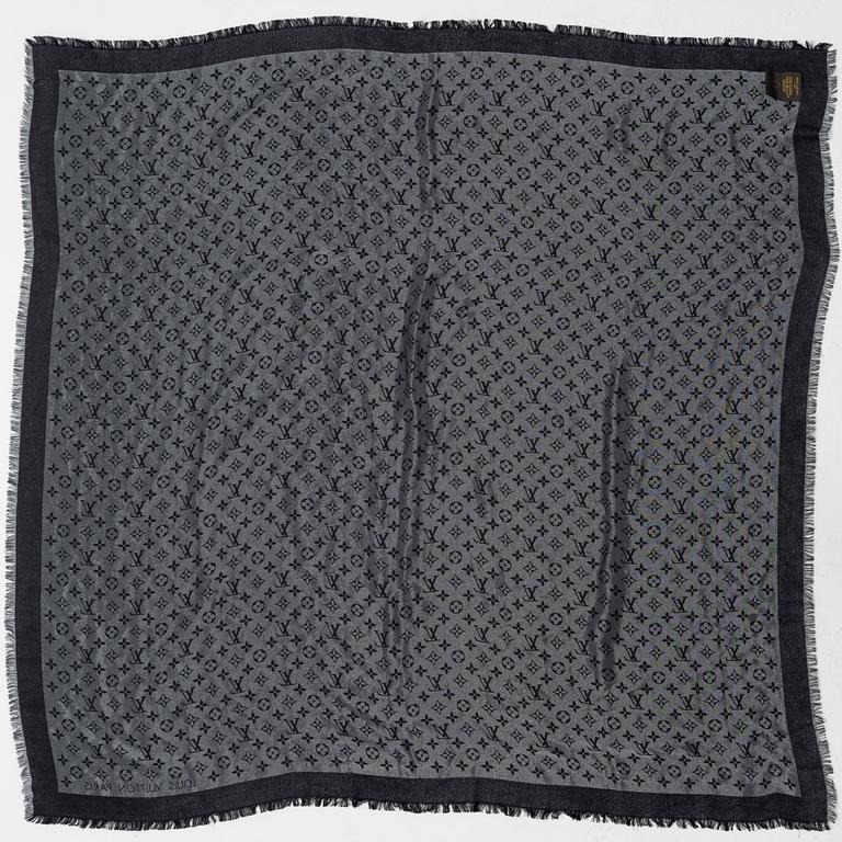 Louis Vuitton, a silk mix shawl.