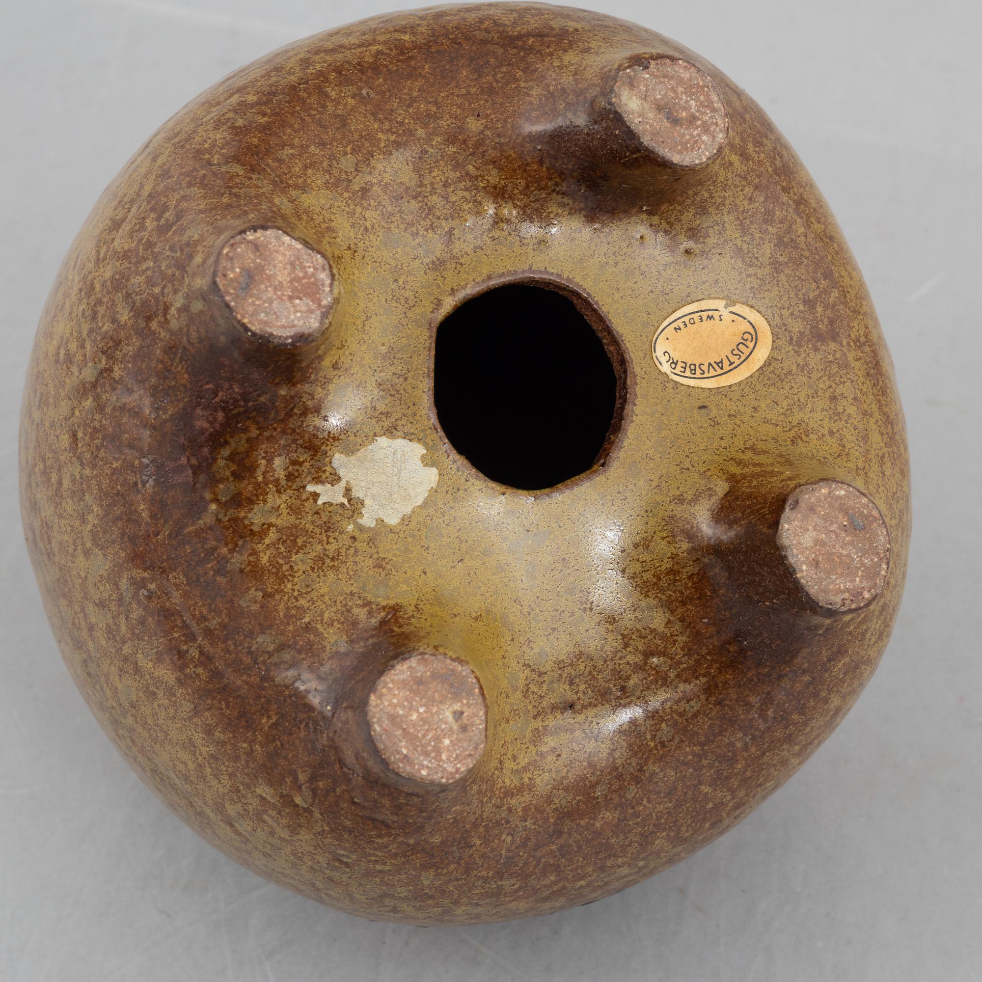 Lisa Larson, figurin, "Bulldog" ur serien "Stora Zoo", Gustavsberg.