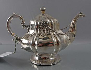 TEKANNA, silver. Wiberg, Moskva 1848.