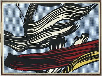 Roy Lichtenstein, "Brushstrokes".