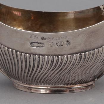 PARTI SILVER, 5 delar. Tot ca 220 g. Bl a Birmingham 1897.