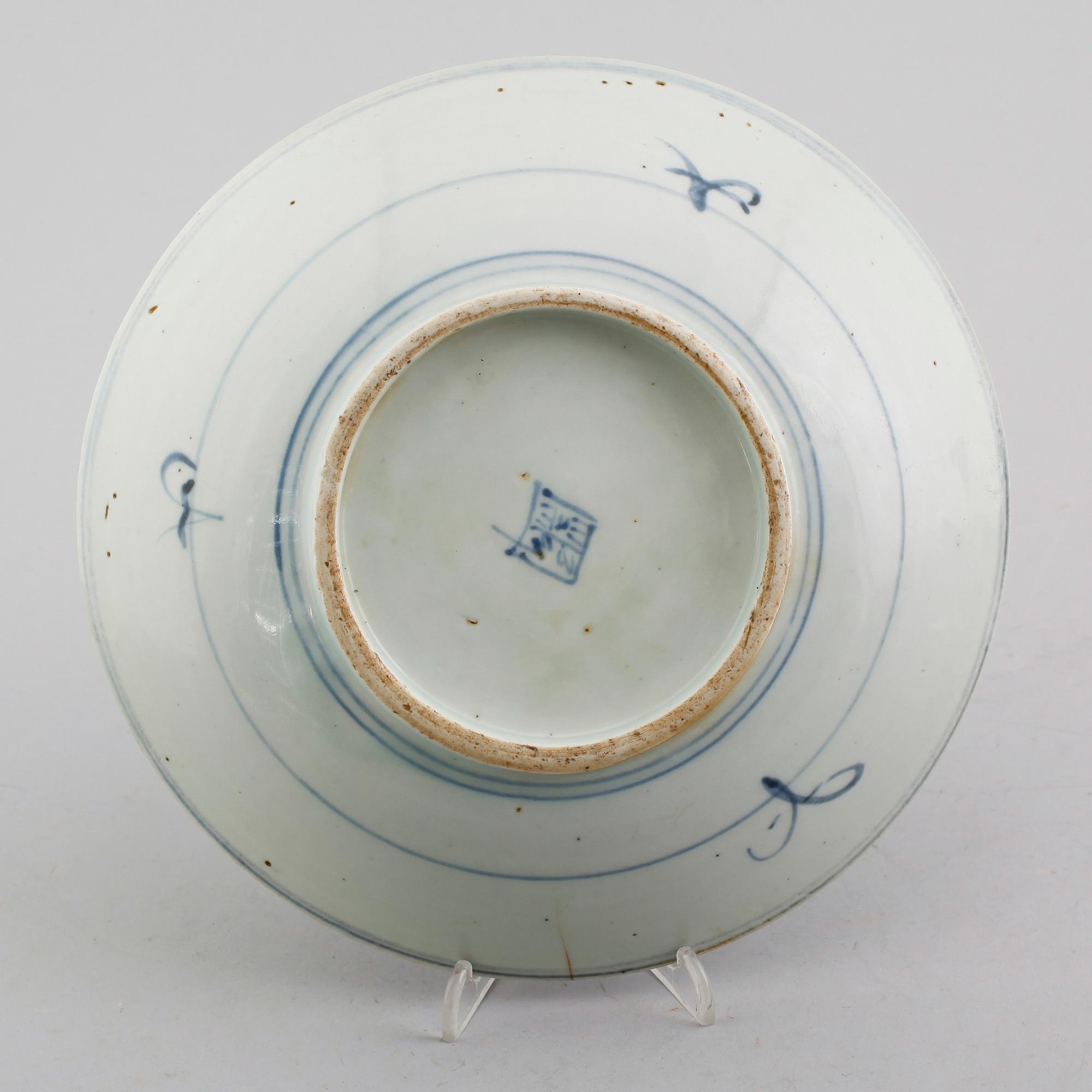 FAT, porslin, sannolikt Japan, 1800-tal.