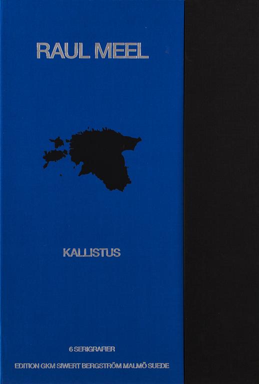 RAUL MEEL, 6 färgserigrafier med konstnärens handavtryck direkt på pappret, signerade -89 och numrerade 23/60.