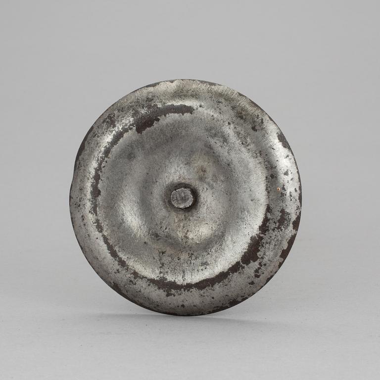 LJUSSTAKE, förtennad plåt, 1700-tal.