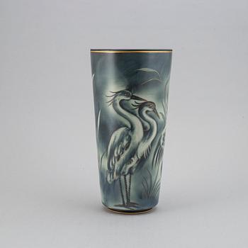 GUNNAR NYLUND, a 'Flambé' stoneware vase, Lidköping Rörstrand 1930's/40's.