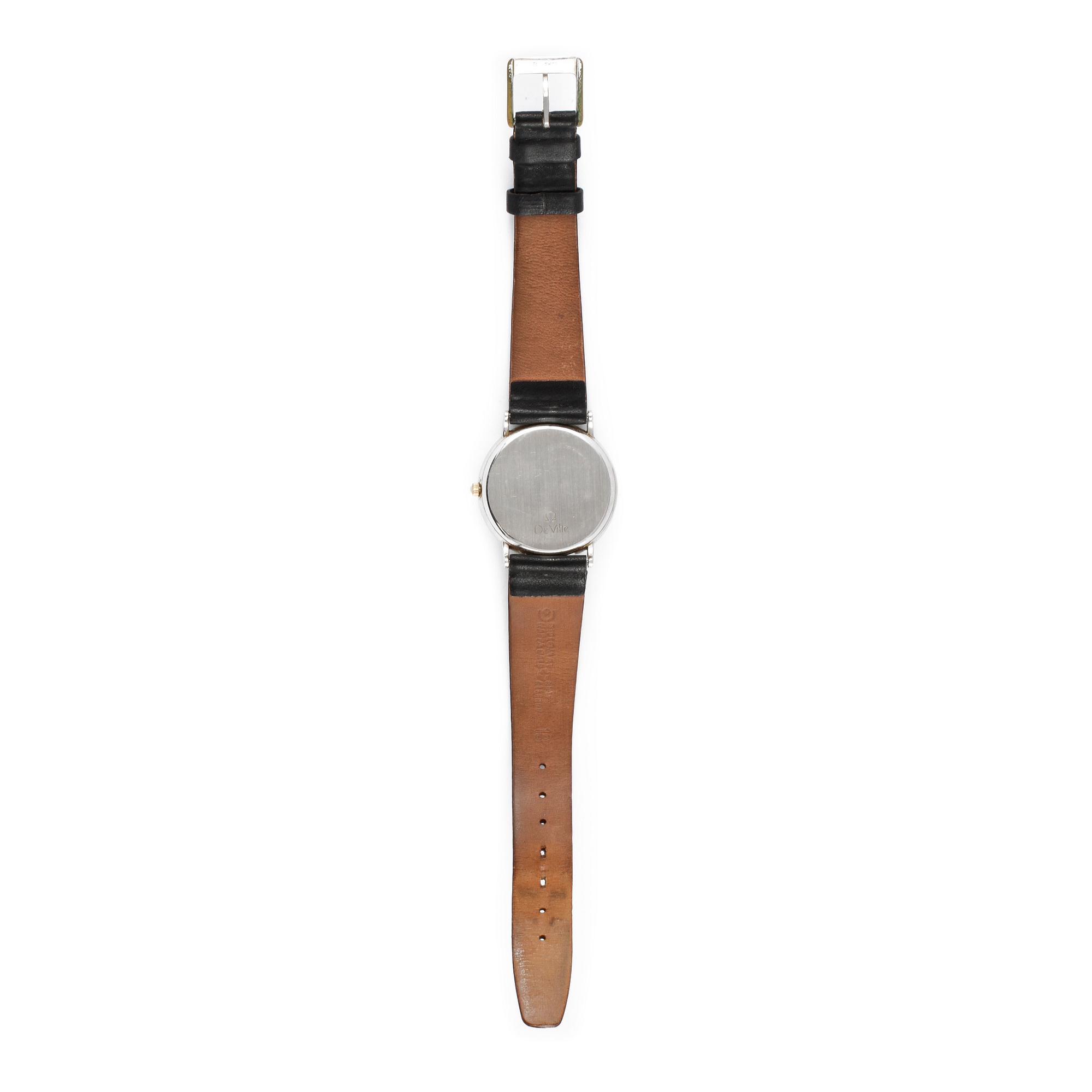 HERRARMBANDSUR, Stål, Omega, De Ville, 1900-talets slut.