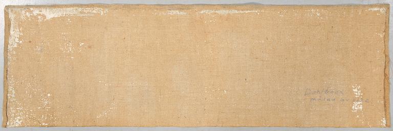 BONADSMÅLNING, bemålad väv, 1900-tal.