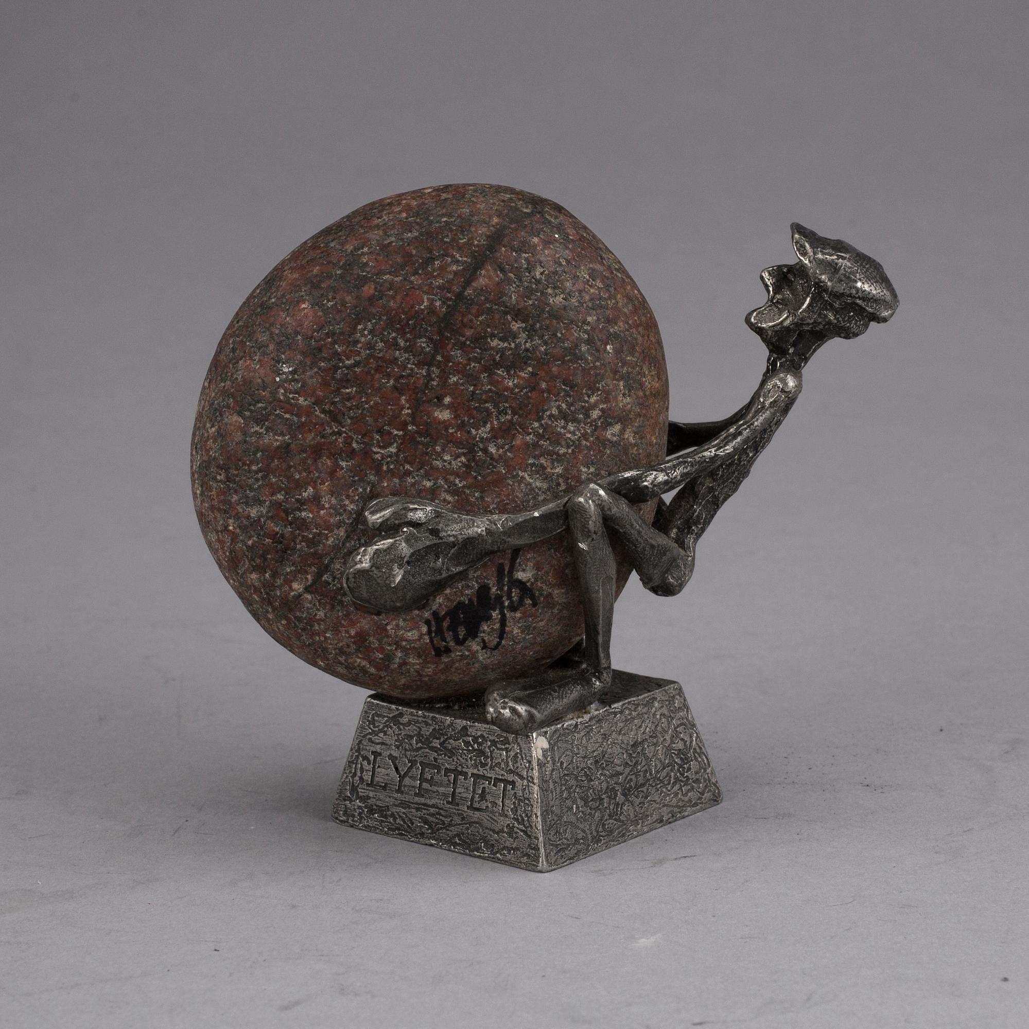 HENRY GUSTAFSSON, skulptur, signerad.