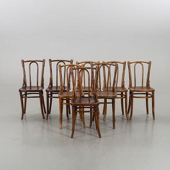 EIGHT COSMOS CHAIRS FROM THE FIRST HALF OF 20TH CENTURY,