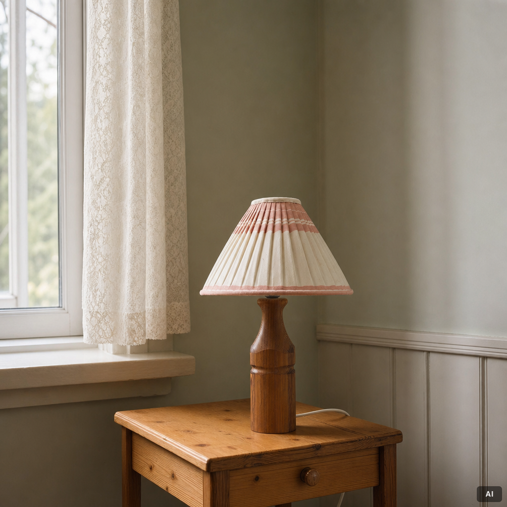 Carl Malmsten, Table lamp, "Karin", second half of the 20th century.