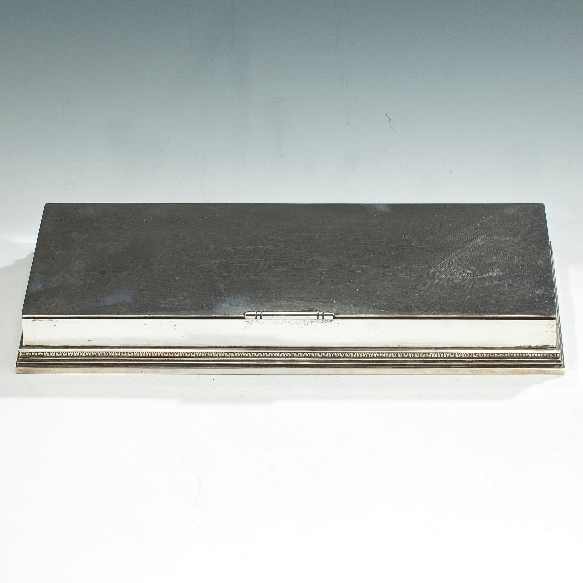 SKRIN, sterling silver, Borgila 1950. Totalvikt 926 g.