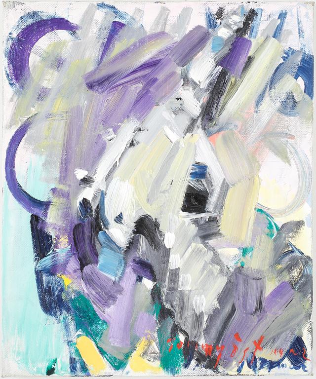 TOMMY ÖSTMAR, olja på duk, signerad.