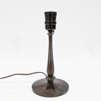Just Andersen, Table lamp, Denmark, first half of the 20th century.