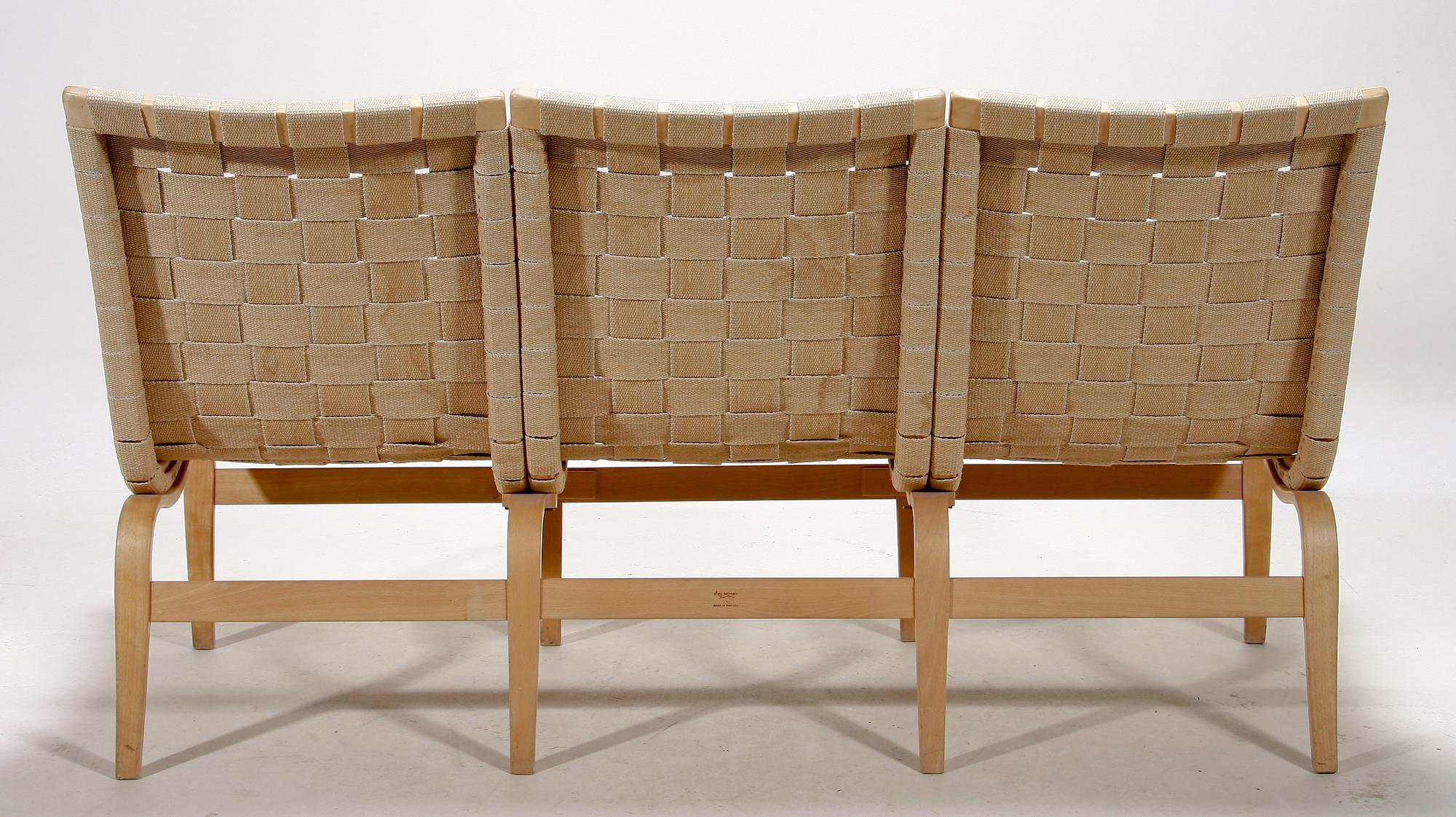 SOFFA, "Eva", Bruno Mathsson, Firma Karl Mathsson.