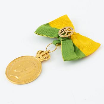 Swedish gold medal, Royal Patriotic Society, 1961.