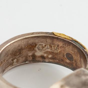 Lars Arby, six rings, silver. Gothenburg, among others, 1966 and 1976.