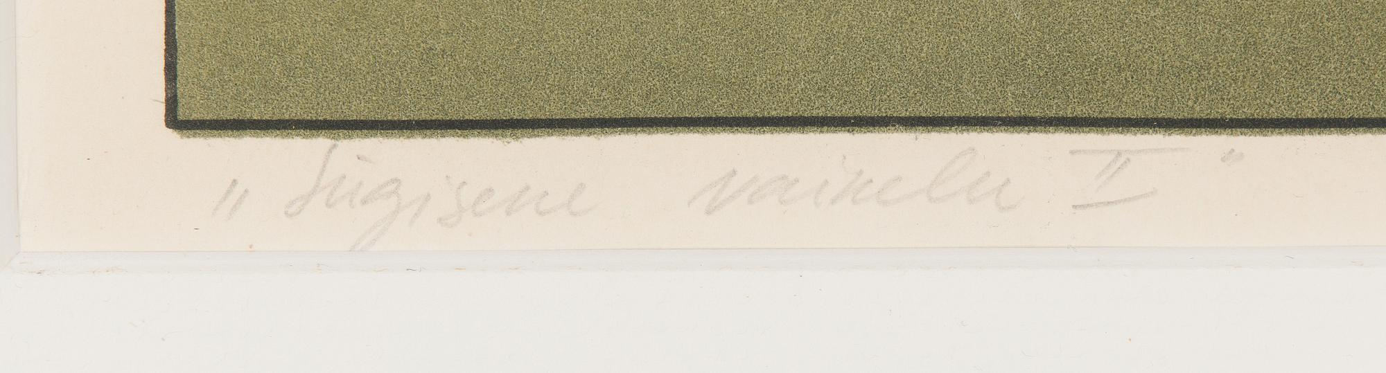 Marje Üksine, "Sügisene vaikelu II".