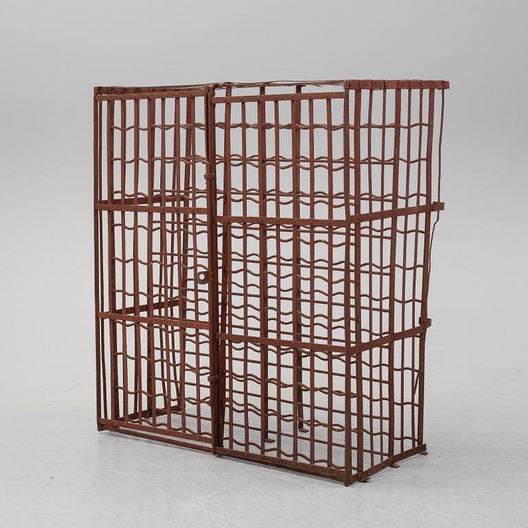 A 20th century wine stand.
