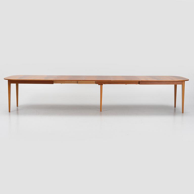 Josef Frank, a dining table, model 947, Firma Svenskt Tenn, Sweden, before 1985.