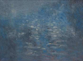 Ola Billgren, "Romantiskt landskap (blått)".