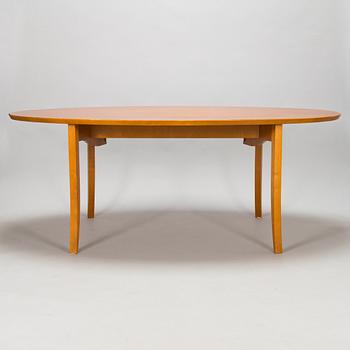 Kimmo Varjoranta, a 9-piece 'Kaiku' dining set retailer  Sope Kaluste. In production 1985-1995.
