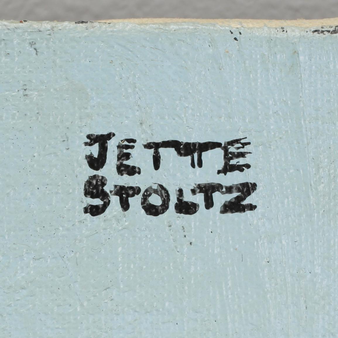 JETTE STOLTZ, olja på duk, signerad, daterad 1981-82 á tergo.