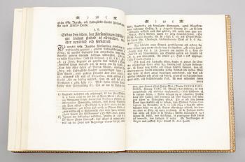 BOK, "St Jacobs Minne eller historisk Berättelse om St Jacobs och Johannis församling" av Fred Wittingh, Stockholm 1771.