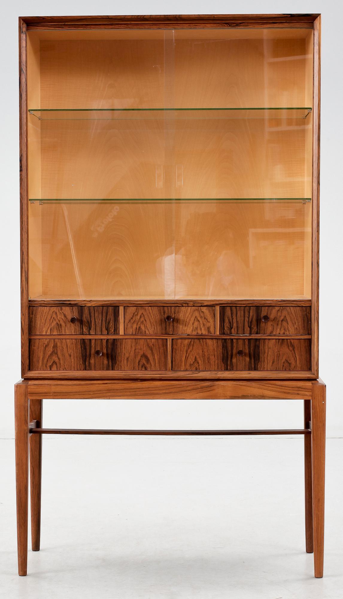 VITRINSKÅP, trol Svante Skogh, Seffle möbelfabrik, 1950-tal.