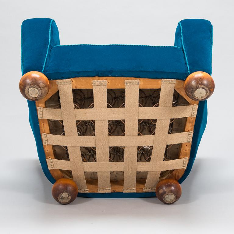 Märta Blomstedt, nojatuoli, Aulanko-malli. Suunniteltu 1939.