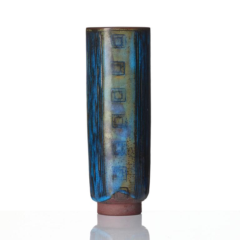 Wilhelm Kåge, a Farsta stoneware vase, Gustavsberg Studio 1948.