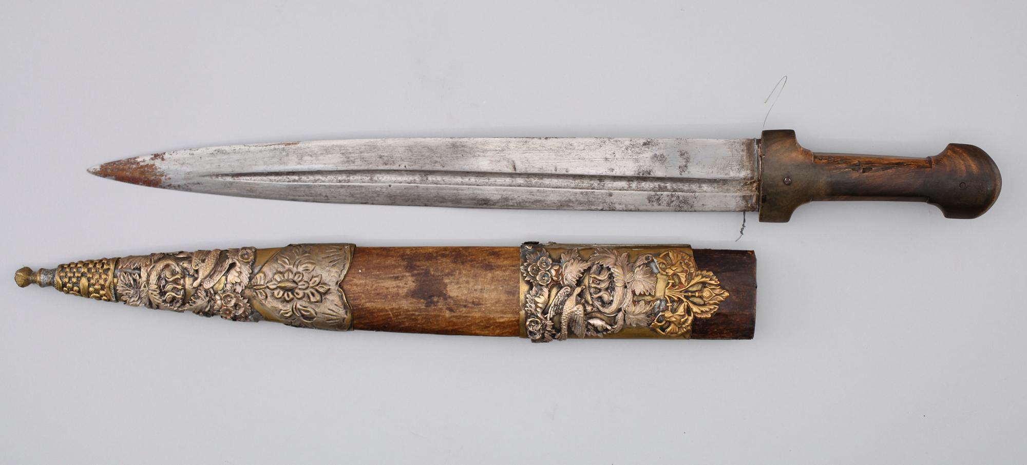 KINDJAL, orientalisk, 1800-/1900-tal.