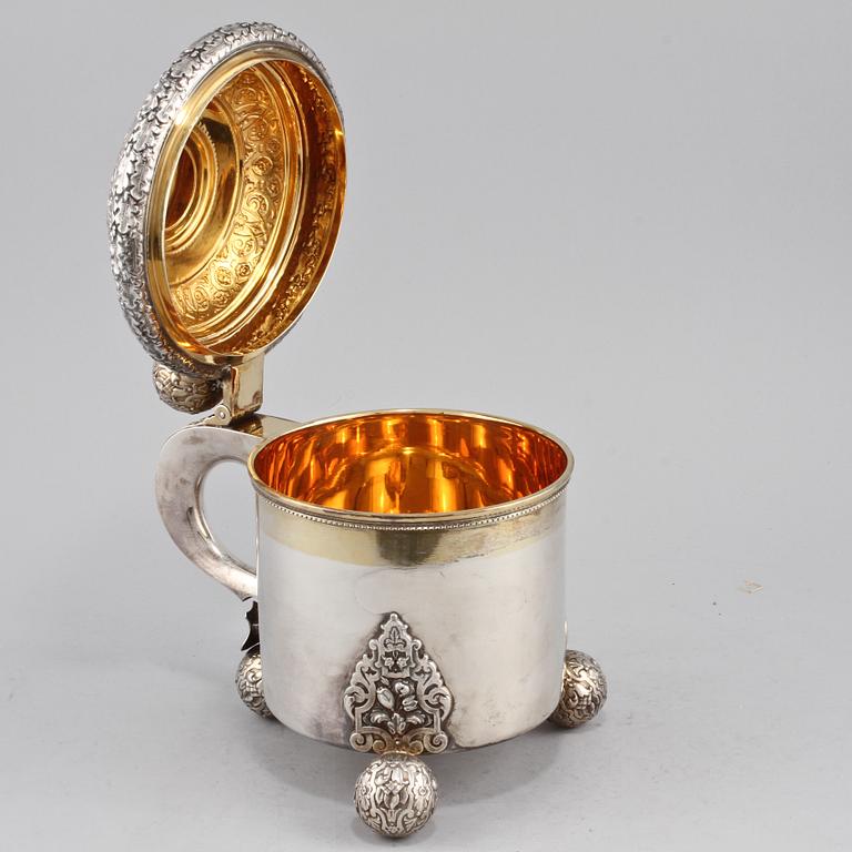 STOP, silver, GAB, Stockholm, 1934, vikt 1110 gram.