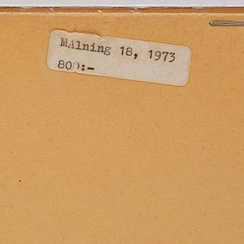 Rune Hagberg, "Målning 18".