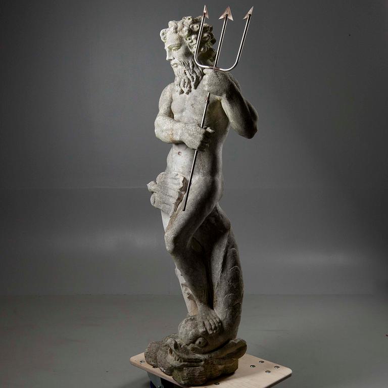 PUUTARHAVEISTOS/ SUIHKULÄHDE, betonia, 1900-luvun loppupuoli.