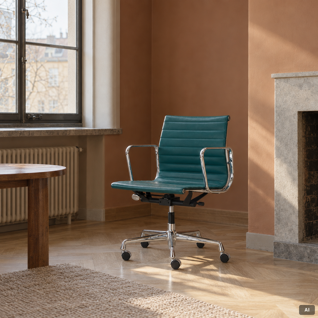 Charles & Ray Eames, skrivbordsstol, modell EA 117, Vitra,