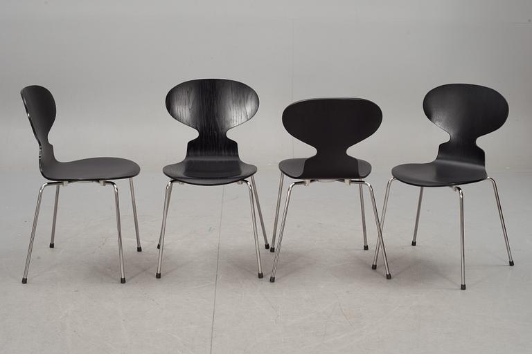 STOLAR, 4 st, "Myran", Arne Jacobsen, Fritz Hansen.