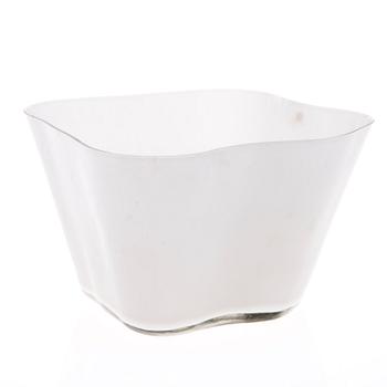 VAS, glas, signerad Alvar Aalto 3900-121. Iittala.