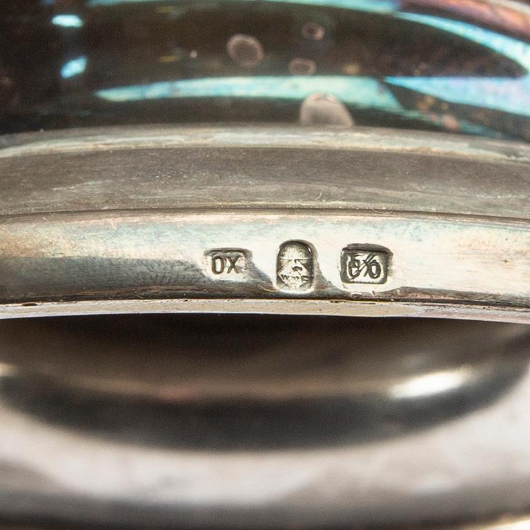 Champagnekylare WMF (Württembergische Metallwarenfabrik) nysilver 1900-talets första hälft.