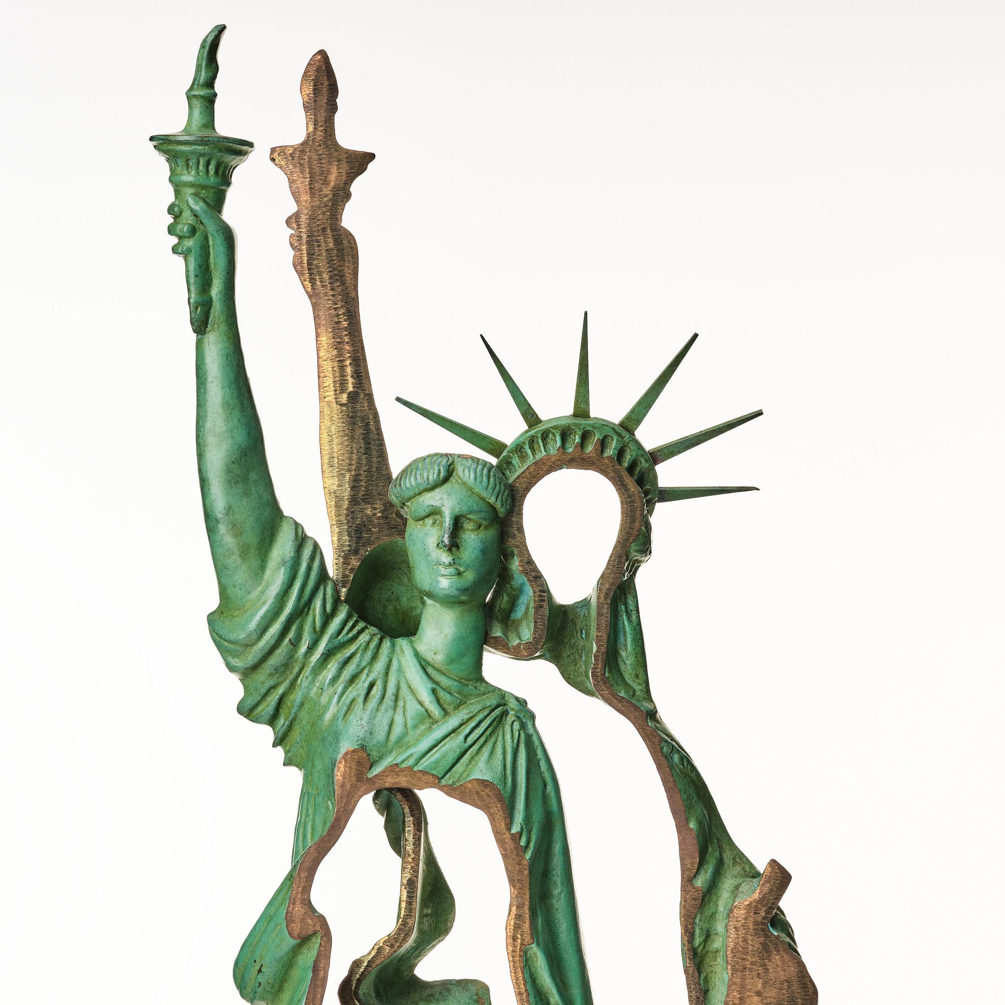 Arman (Armand Pierre Fernandez), "Slices of Liberty".