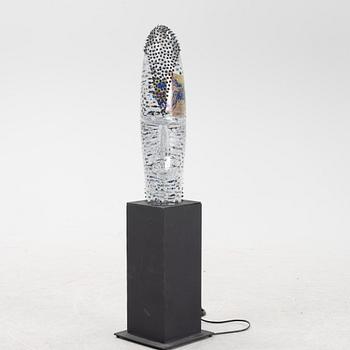 Kjell Engman, glasskulptur, Kosta Boda, unik.
