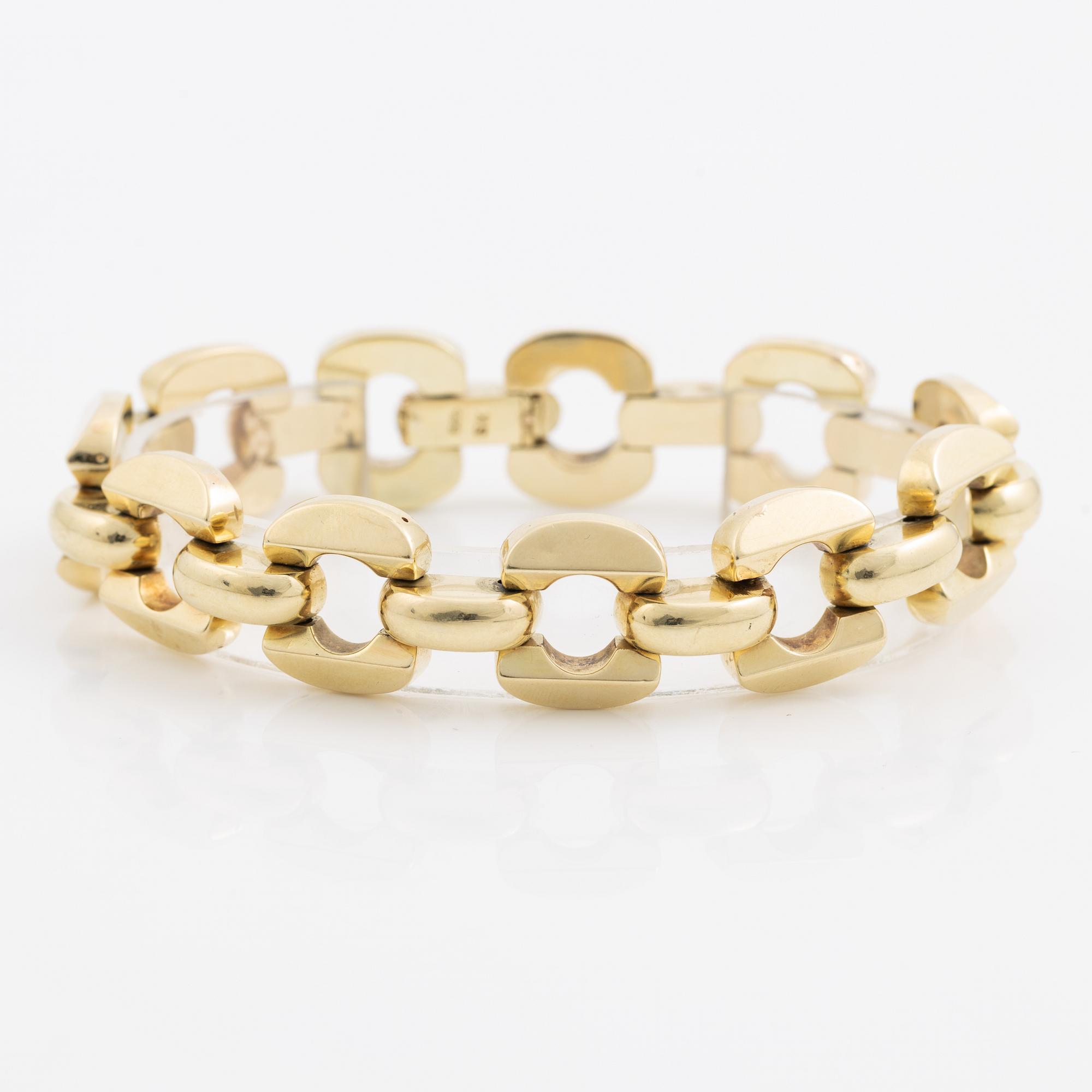 Arm bracelet, 14K gold.