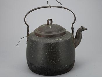 BAGERISKYLT, koppar samt förgyllt trä, 1900-talets första hälft.