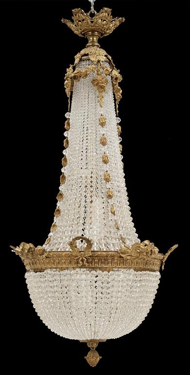 TAKKRONA, Louis XVI stil, 1900-tal. H ca 115.