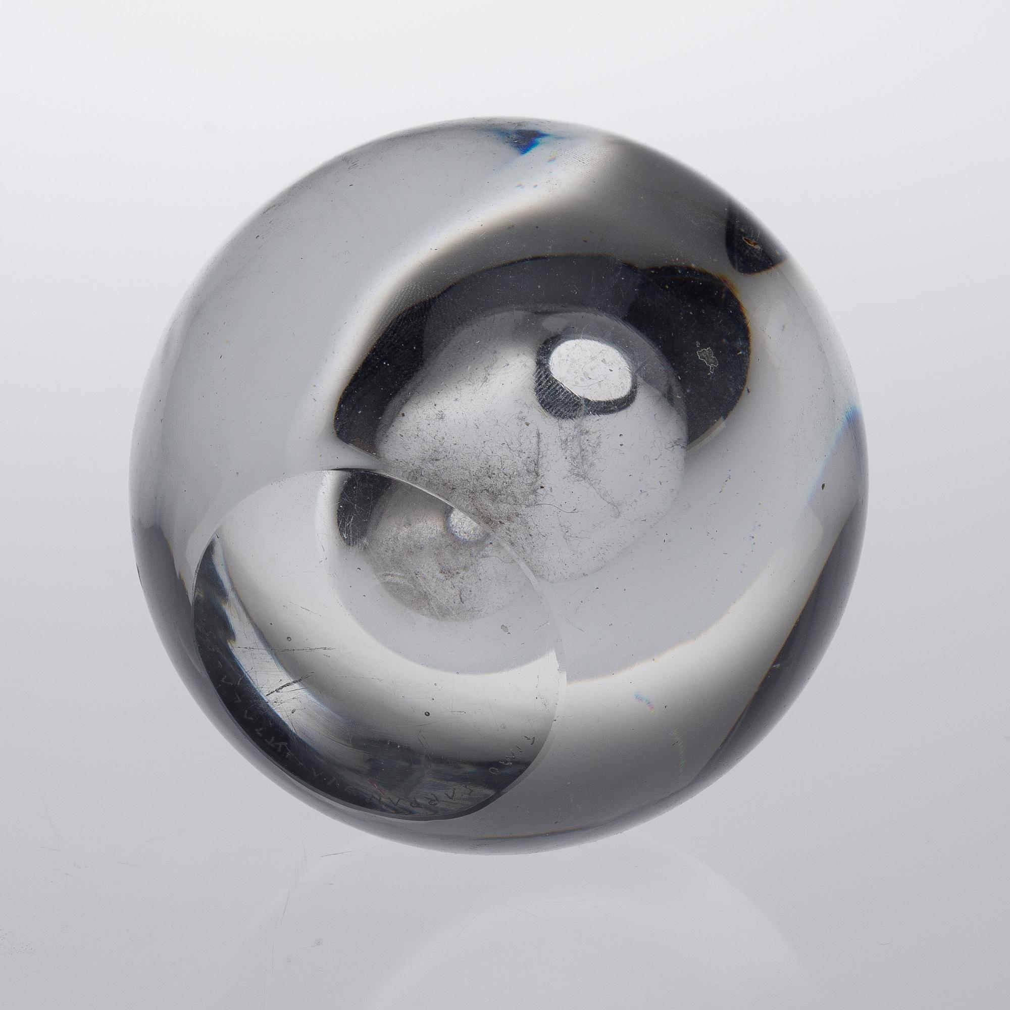 TIMO SARPANEVA, TAIDELASI / MALJAKKO, signeerattu Timo Sarpaneva iittala -55.