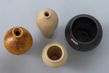 Annikki Hovisaari, MINIATURE VASES, 4 PCS.