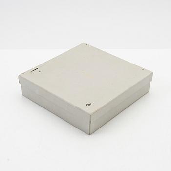 Elon Arenhill, collier, odlade pärlor och hänge i 18k guld med safir och diamant.