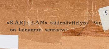 Helene Schjerfbeck, Sketch to Altarpiece for Ruotsinpyhtää Church.