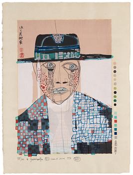 Friedensreich Hundertwasser, Portfolio, 'Midori No Namida'.