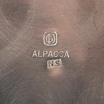 Coffee service 3 dl 1920s silver plate.