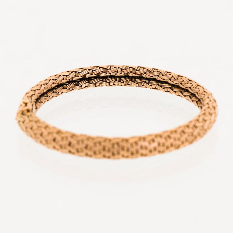 ARMBAND, 18K guld.